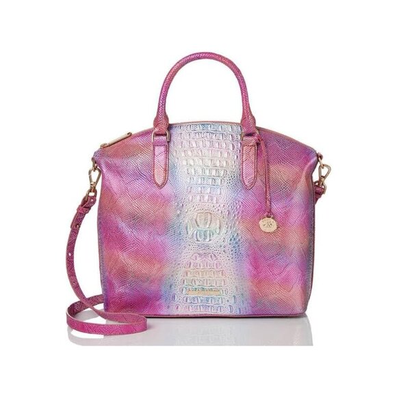 Brahmin Large Duxbury Leather Satchel – Multi Sundial - Picture 4 of 7